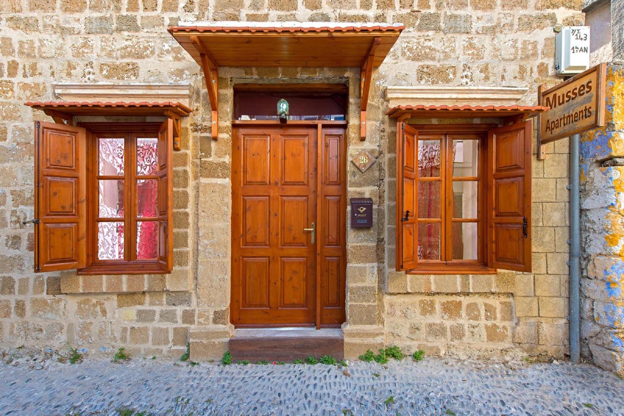 Apartamento Muses-Old Town Rhodes City Exterior foto